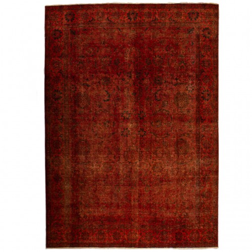 فرش دستبافت رنگ شده سیزده متری کد 9805101